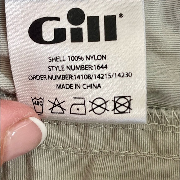 Gill Performancr Sailing Shorts Womens Small silver Grey 1644 padded optioal - Picture 6 of 10